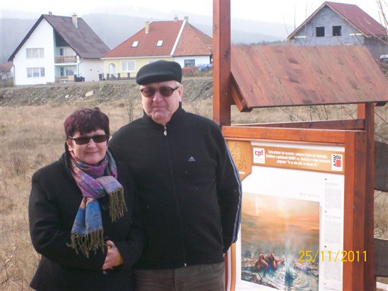 MUDr. J.Laskovský s manželkou zo S.Ľubovne