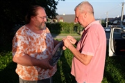 13.  Peter Smik a Jozef Srna - príprava podstavca