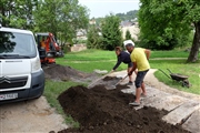35.  Práca na travertínových podsedákoch